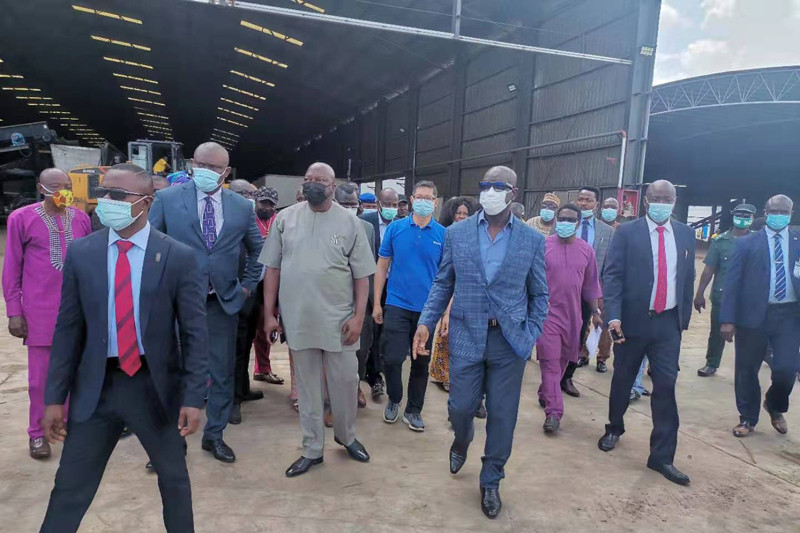 The Edo State Governor, Mr.Godwin Obaseki as well as media reporters visited Rongtai Wood -img